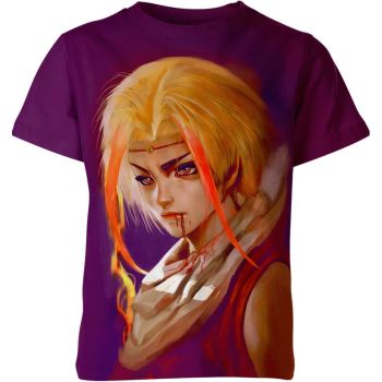 Suzaku From Yuyu Hakusho Shirt - Royal Purple