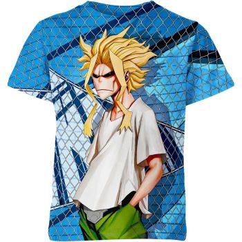 Azure Valor - All Might From My Hero Academia Shirt