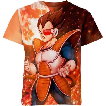 Zesty Saiyan Spirit - Tangy Orange Vegeta Shirt