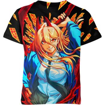 Kaleidoscope Splendor: Versatile Power Shirt