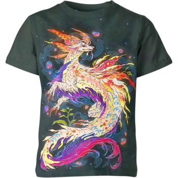 Graceful Grayish-Green Mizutsune From Monster Hunter Shirt