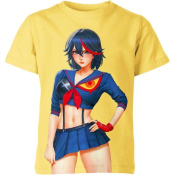 Golden Determination: Ryuko Matoi from Kill la Kill Shirt