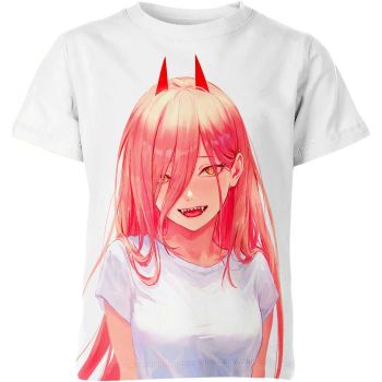 Luminous Power: Chainsaw Man Shirt