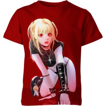 Fiery Red Misa Amane From Death Note Shirt