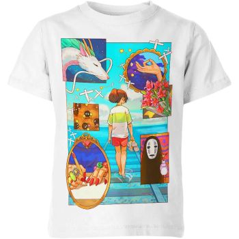 Whimsical Spirited Away in White Shirt