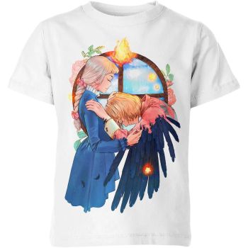 Howl's Moving Castle from Studio Ghibli Shirt - Pure White Dream!