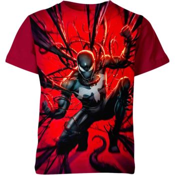 Sinister Symbiosis: Red Spider-man X Venom Tee