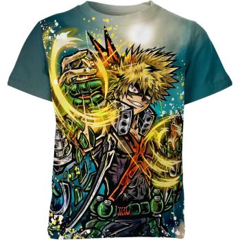 Ethereal Elegance - Katana Man From Chainsaw Man Shirt in Pure White