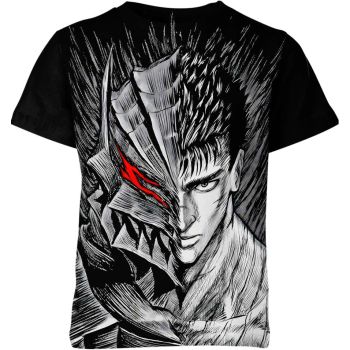 Guts From Berserk Shirt - Timeless Obsidian Struggler