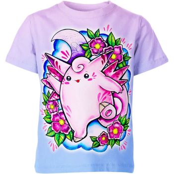 Experience the Enchanting Fairy Clefable DQS Shirt