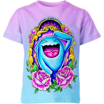 Wobbling Mystery Mysterious Purple and Blue Wobbuffet From DQS Shirt