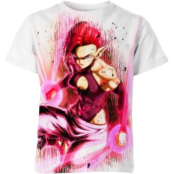 Nikuji in Classic White and Pink Shirt