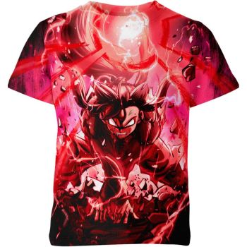SSJ4 Awakening - Pan SSJ4 From Dragon Ball Z Shirt in Radiant Magenta