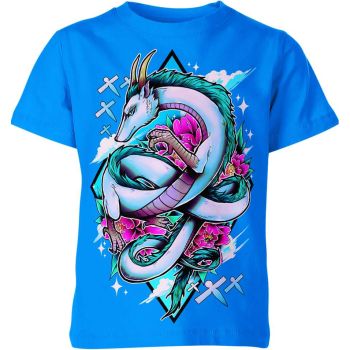 Haku in Spirited Away from Studio Ghibli Shirt - Azure Shapeshifter