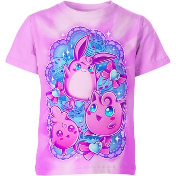 Jigglypuff From DQS Shirt Mysterious Purple