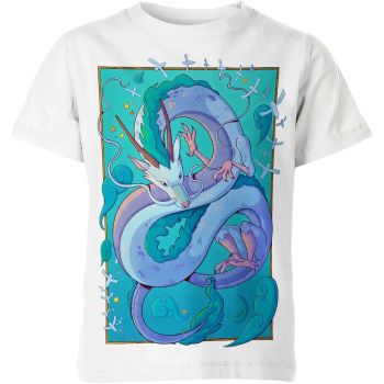 Haku Spirited Away Studio Ghibli Shirt - Moonlit Serenity