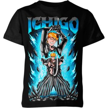 Ichigo Kurosaki From Bleach Shirt - Onyx Soul Wielder!