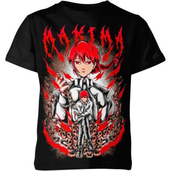 Mysterious Black Makima From Chainsaw Man Shirt