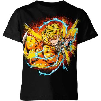 Shadow Strikes - Zenitsu Agatsuma From Demon Slayer Shirt