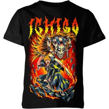 Ichigo Kurosaki From Bleach Shirt - Phantom Black!