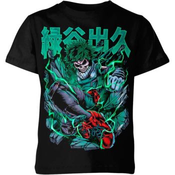 Elegant Black - Deku Izuku My Hero Academia Shirt