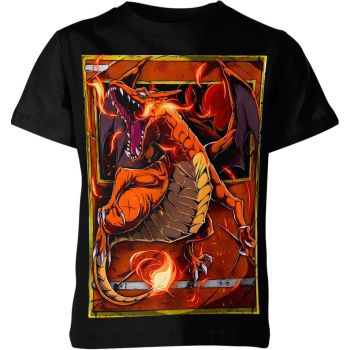 Charizard's Shadow Noir Charizard From DQS Shirt