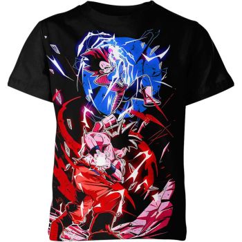 Fierce Showdown in Black Shirt