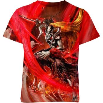 Ichigo Kurosaki From Bleach Shirt - Scarlet Soul Unleashed!