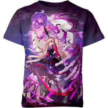 Enigmatic Purple Makima From Chainsaw Man Shirt