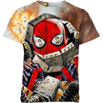 Dazzling Spider-man Man No Way Home T-Shirt: Multicolored 