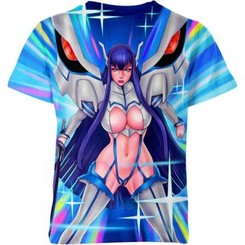 Azure Leadership - Satsuki Kiry奴in From Kill La Kill Shirt