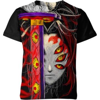 Shadowy Obsidian - Kokushibo From Demon Slayer Shirt