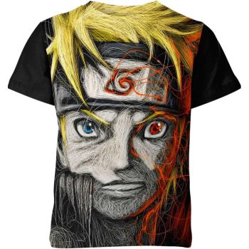 Hokage's Power Shirt - Sleek Black