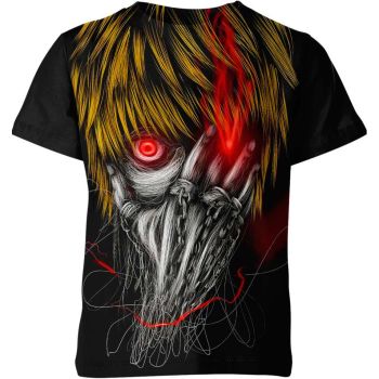 Sleek and Mysterious Black Kurapika from Hunter X Hunter Shirt