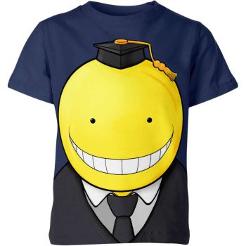 Korosensei From Assassination Classroom Shirt - Azure Blue