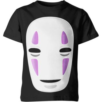 No Face in Mysterious Black Shirt