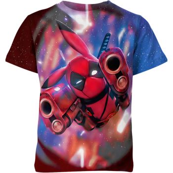 Deadpool X Pikachu From DQS Shirt Multicolor