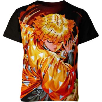 Electric Blaze - Zenitsu Agatsuma From Demon Slayer Shirt