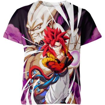 Son Goku's Mysterious Purple, Fiery Orange, and Dynamic Blue Shirt