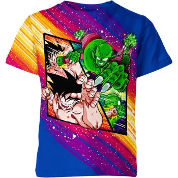 Goku Vs King Piccolo Showdown Shirt - Relive the Epic Battle