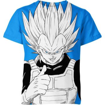 Saiyan Prince's Resolve Shirt - Striking Blue
