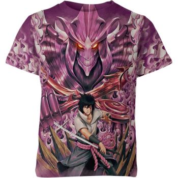 Sasuke Uchiha's Deep Amethyst Resolve Shirt