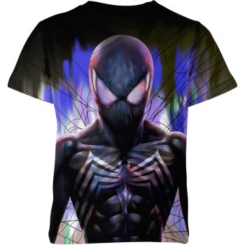 Diamond Emblem: Stylish and Comfortable Spider-man Man T-Shirt in Black