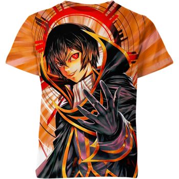 Dynamic Orange Lelouch Lamperouge From Code Geass Shirt