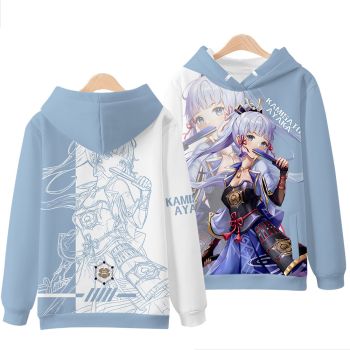 Durable Genshin Impact Kamizato Ayaka Anime Hoodie