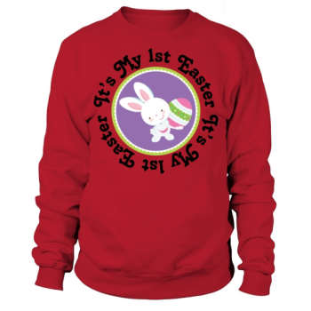 1st Easter Bunny Rabbit Sweatshirt