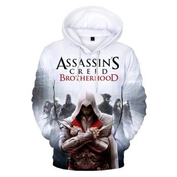 Game Assassins Creed Valhalla 3D Print Hoodie Sweatshirts