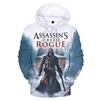 Game Assassins Creed Valhalla 3D Print Hoodie Sweatshirts