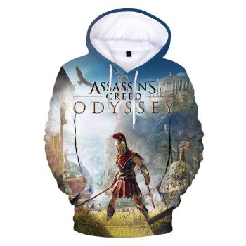 Game Assassins Creed Valhalla 3D Print Hoodie Sweatshirts