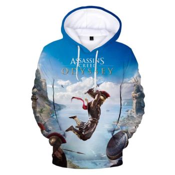 Game Assassins Creed Valhalla 3D Print Hoodie Sweatshirts